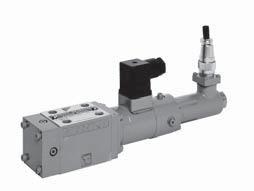 Direct Operated Servo Valve JIS graphic symbols for hydraulic system A B P T Features Ideal for closed loop control of the position, speed, and pressure of main machine's actuators because of the