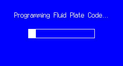 Connecting to a PC 5. After the EasyKey Display software is updated, the Smart Fluid Panel software automatically begins updating. The status screen in FIG. 6 will appear on the EasyKey Display.