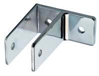 ZAMAC ZAMAC ZAMAC ZAMAC ZAMAC ZAMAC ZAMAC Harris Hardware s Brackets for: Walls, Urinal Screens, Alcoves & Pilasters Die Cast Zamac Chrome Plated Finish.