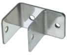 See page 37 for carton quantities Two Ear Wall Brackets: Panel Bracket Base Base Part # Thickness Height Length Width 11569 1/2" 2-1/2" 3-1/4" 1-1/2" 11629 3/4" 2-1/2" 3-5/8" 1-1/2" 11759 2-1/2"
