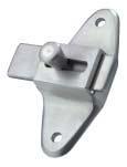 Cast Stainless Steel Hardware Purchase components or complete sets. See pages 16-19 for complete door sets.