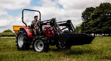 60B TO TACKLE THE BIG JOBS The Farmall 60B is the heavyweight of the Case IH lifestyle range.