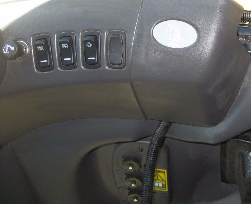 Cab Power Connection Cab Power Connection Locate a cab console 12V power outlet. See Figure 8-13. Note: The exact location and type of power outlet is determined by your vehicle model. 2.