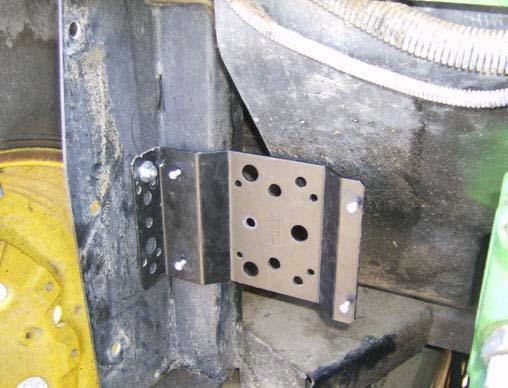 SA Module Installation Mount the SA Module bracket in a protected position using existing bolts and