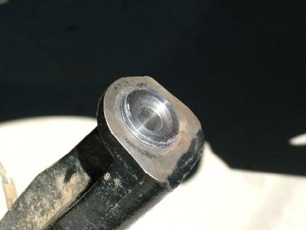 It is possible to remove the ball joints using a mallet, but we do not recommend this