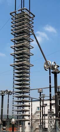 DC/AC yard filters and reactive power compensation For ultra-high DC voltages of 800 kv, external insulation of the equipment is a vital issue.