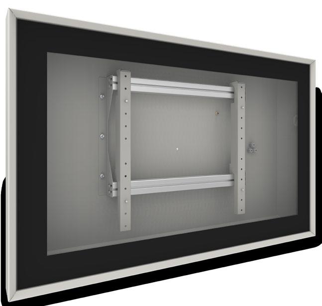 and a filter. A bracket for wall mounting and a multi VESA monitor mounting bracket are included.