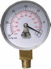 06171 06170 MVA6000 MVA6825 06171 Threaded Vacuum Gauge Durable, high-quality gauge with accurate diaphragm movement.
