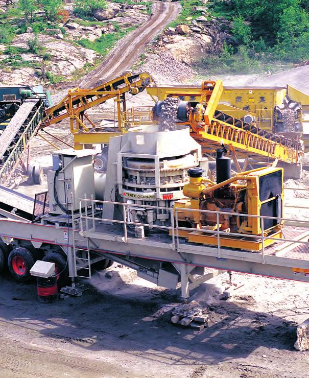 Operating Time, Not Downtime The very technologies that make the Terex Cedarapids MVP so highly productive also help prevent downtime.