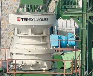 Gyracone J Series Cone Crushers TEREX JAQUES GYRACONE CONE CRUSHERS Infinite adjustment under load Adjustable stroke Constant mainshaft alignment Enhanced tramp iron relief The Terex Jaques product