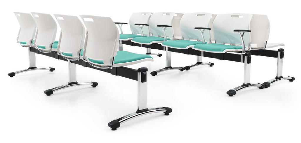 One beam. Five different seating styles. Popcorn Beam Series Duet Beam Series Seating units are offered in a variety of styles and finishes.
