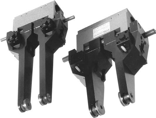 This design uses the advantages of our PTM Parallel Grippers PSM as basic modules to it's full advantage.