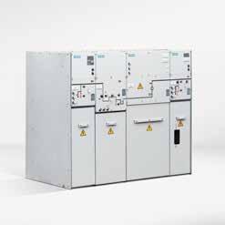 SIMOSEC Air-insulated switchgear with gas-insulated switching device vessel for secondary and primary distribution levels up to 24 kv Technical features Rated values up to 24 kv, 20 ka, 3s 24 kv, 25