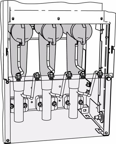 Description Cable connections with bolted contact for transformer feeders Fig.