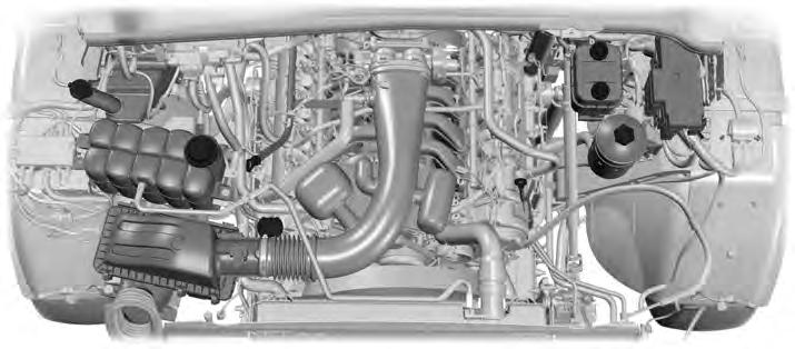 Maintenance UNDER HOOD OVERVIEW - 6.8L A B C D E E209130 I H G F A B C D E F G H I Windshield washer fluid reservoir. See Washer Fluid Check (page 201). Engine coolant reservoir.