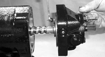 if you have a question on identifying the steering gear, contact the Field ervice Department of the R. H. heppard Co. at 1-800-274-7437. Place a drain pan under the steering gear. 2.