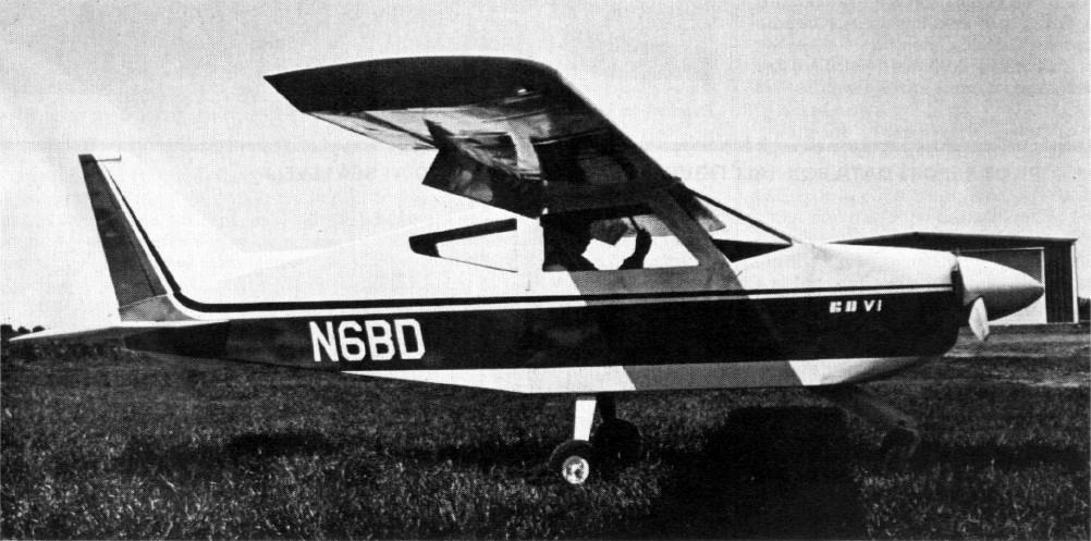 Newest homebuilt from Jim Bede is the BD-6, a single-place version of the popular four-place BD-4.