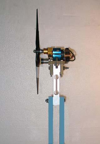 3.3 Thrust Measurement Set-Up Thrust measurement set-up uses a load cell of capacity suitable for MAV class propellers (here 6 kg load cell was used).