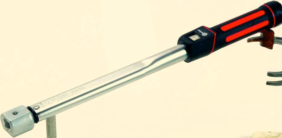 www.norbar.com Adjustable - 16mm Spigot Length Weight N.m lbf.ft mm Kg 60 TH 13018 8 60 5 45 301 0.55 100 TH 13019 20 100 15 80 340 0.6 200 TH 13020 40 200 30 150 423 0.