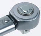 Torque Scale Ratchets Adjustment Lock A robust lock prevents accidental adjustment of the wrench