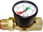 Or Regulator (WVA-051) Pressure line from Regulator to Tester Compressed air Inert gas tank Regulator