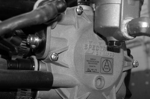 On FORD engines the filter is located on the fuel line going into the carburetor. On GM engines the filter is located on the fuel tank.