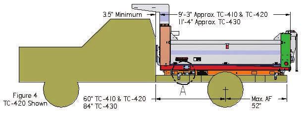TruckCraft Corporation Rev. - - //0 I-0 Mounting Instructions CUTION: Verify lifting and support devices can support the hoist, sub frame, and dump body combined weight before picking up the assembly.