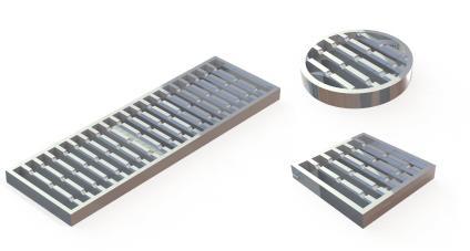 duty traffic Slotted Grating Slots
