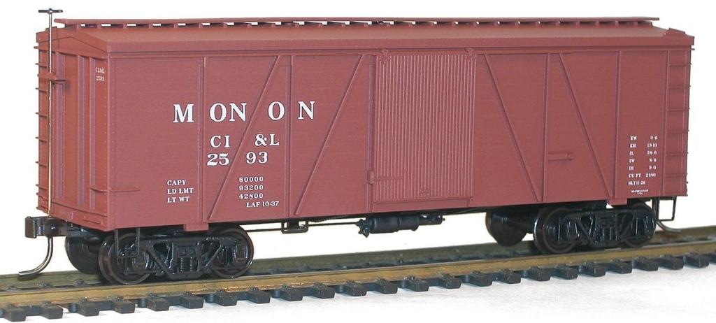ACCURAIL S NEW SHORT BOXCAR MODEL AND ITS MATCHES PART 5: THE 1100-SERIES FOWLER BOXCARS By Ray Breyer (all photos from the author s collection, unless noted) Preproduction model, Accurail photo.