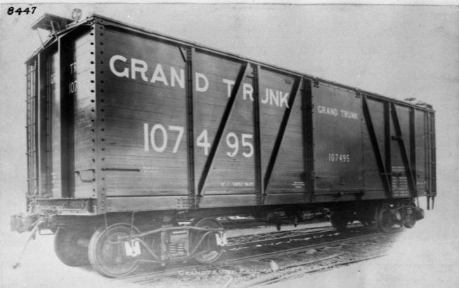 sheathed cars until they started buying 1923 ARA-type steel boxcars.