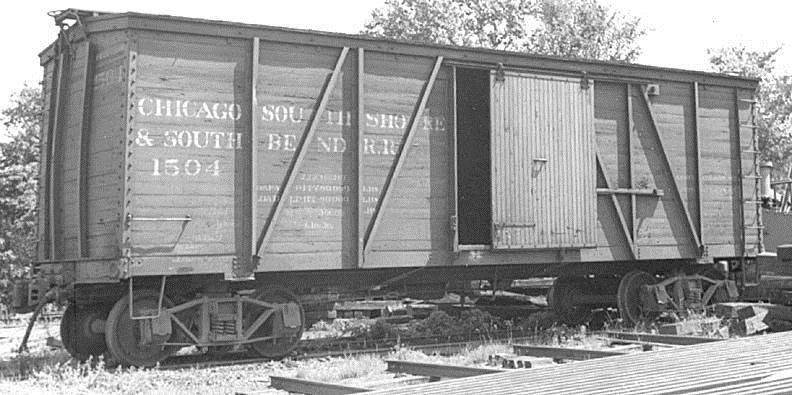 1164: Chicago, South Shore & South Bend 1501-1509, unknown builder or date. 7 cars in 1930, gone by 1945. At one point the South Shore saw a need for a few boxcars.