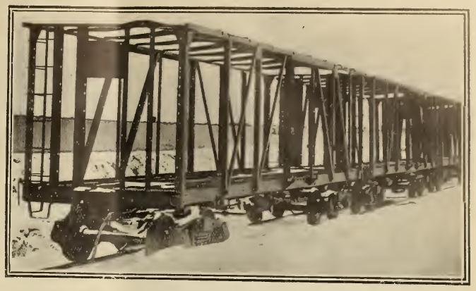 The time between designing, building, and evaluating the three cars was surprisingly short, and the Canadian Pacific placed an order for 500 copies of CP 100006 at the end of 1908.