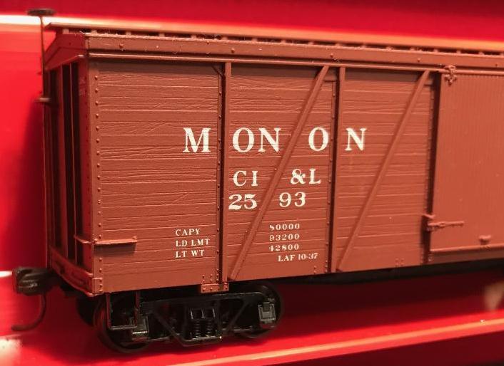 This new model from Accurail features a one piece injection molded body with clean, crisp details. Some may bemoan the cast-on grab irons, but the vast majority of the hobby won t.