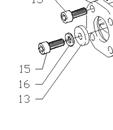 6 Maintenance Gear Assembly TD523349_1 3. Insert 2nd stage Worm wheel (pos.