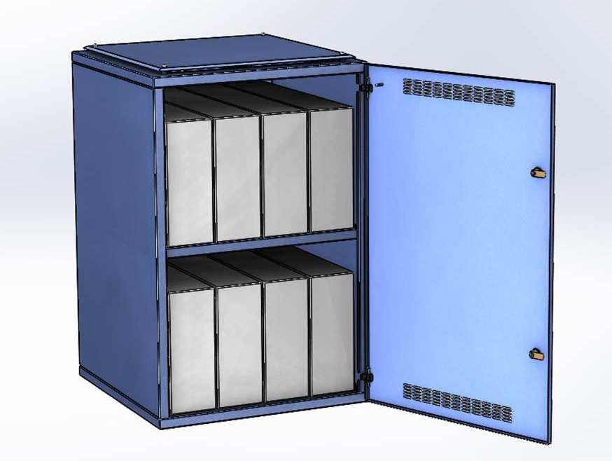 0 Sonnenschein PowerCycle 12 165 1850 $ 527 $ 2,108 $ 4,216 SH48V8-AU Cabinet for 4 x 12V cells (4kWh useable @ 50% DoD) 602D x 595W x 480H $ 655 SH48V16-AU Cabinet for 8