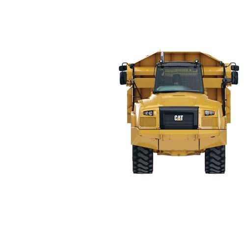 730C2 EJ Articulated Truck Specifications Dimensions All dimensions are approximate.
