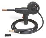 Order K2652-2-10-45 Drive Roll and Guide Tube Kit For.035-.045 in. (0.9-1.1 mm) solid steel wire. Order KP1696-1 Magnum SG Spool Gun Hand held semiautomatic wire feeder.