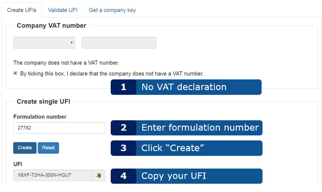 11 Uporabniški program za generator identifikatorjev UFI - Priročnik za uporabnike