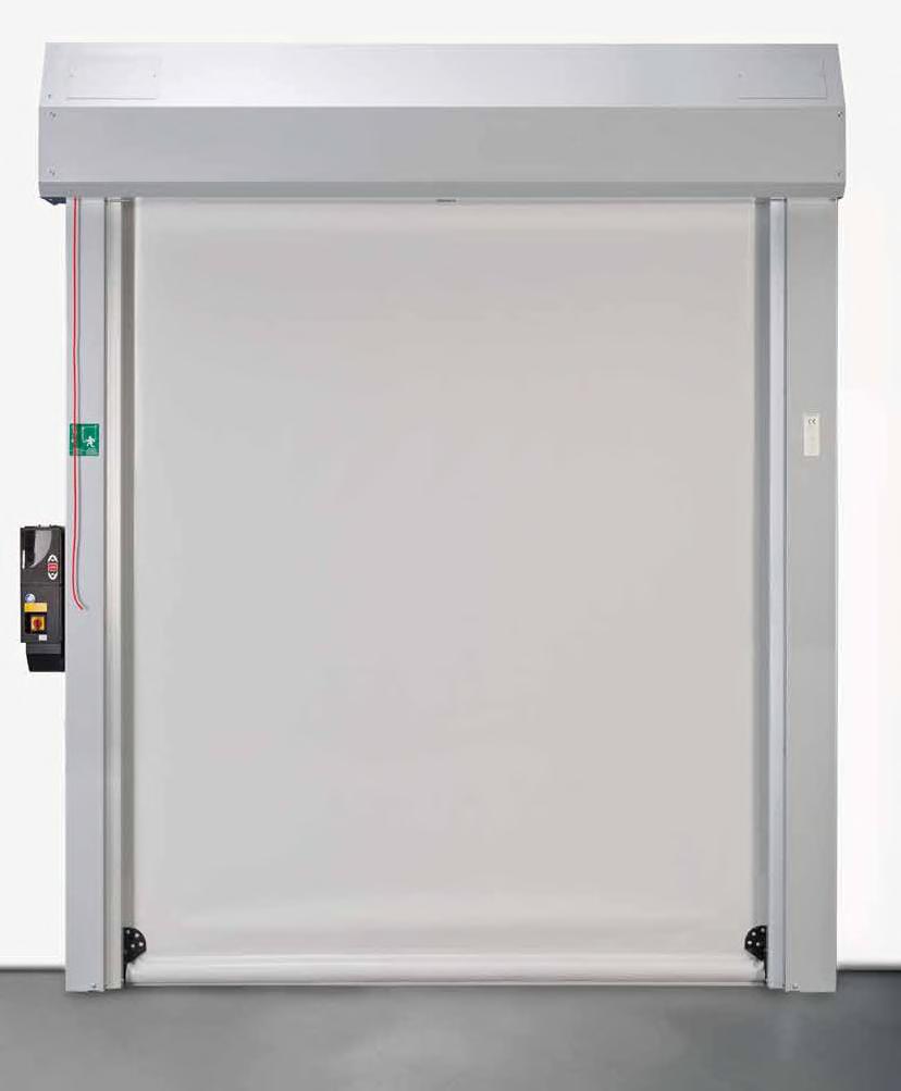 EFA-SRT Soft Touch The EFA-SRT Soft Touch high-speed roll-up door is a collision-resistant, reliable,