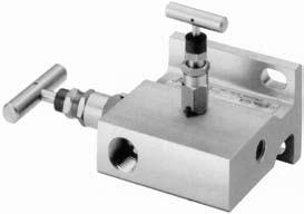 This calibration manifold features compact design and secure installation by eliminating unnecessary piping, valves and fittings.