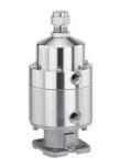 Pneumatic and motorized GEMÜ actuators Operator top Type 651 658/688 Two-stage valve Stainless steel (with automation module) 660 Filling valve 618 698 Stainless