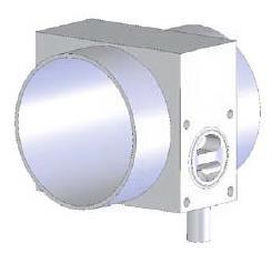 GEMÜ T-valves Body version A (available in MG8 and MG10) Specially designed for large ring