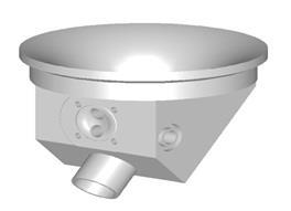 CIP/SIP valve Tank bottom valve body with