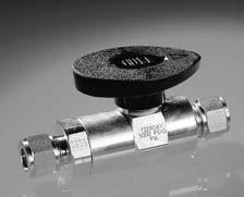 valves are available in 2, 3, 4 and 5-way designs.