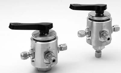 valves, or diverter valves, allow flow from the common