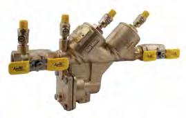 RP 4A Sizes 1/2, 3/4, 1, 1-1/4, 1-1/2, 2 REUCE PRESSURE PRINCIPLE The Apollo Series RP 4A Reduced Pressure Principle Backflow Preventer is designed to give maximum protection against backflow caused