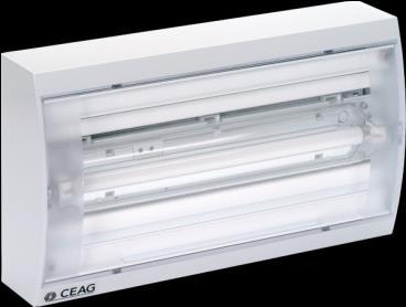 Aluminum Luminaires Style Industry Single-sided luminaire with robust die-cast aluminum housing Optional