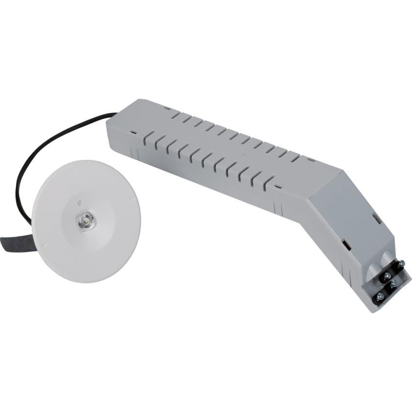 Safety Luminaires Micropoint 2 Round safety luminaire for recessed mounting 2 different optics (symmetrical and asymmetrical) Up to 21 m from