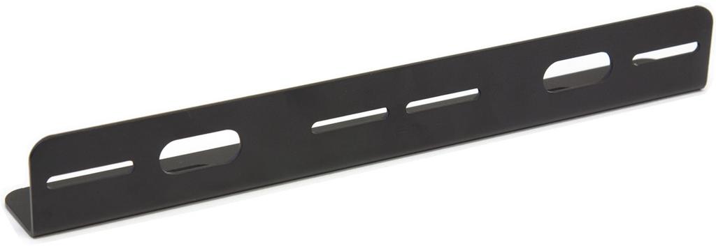 For Deck and Dash products, position the slide track screws included with the