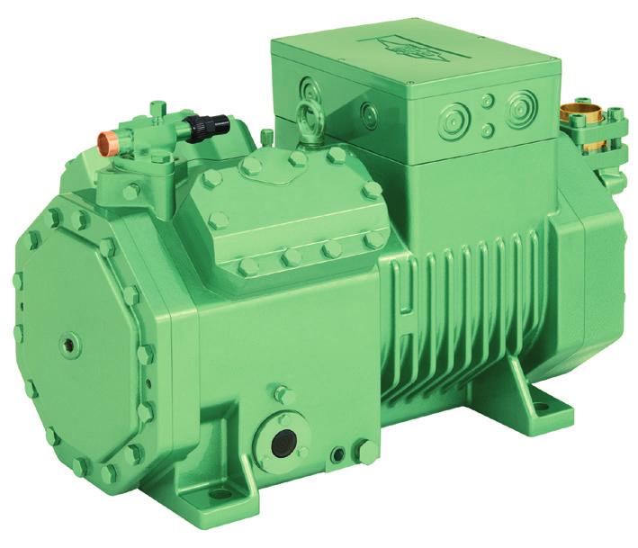 RECIPROCATING COMPRESSORS Semi-hermetic design BITZER owes a considerable portion of its success to its wellknown OCTAGON series and ".2 Generation" reciprocating compressors.
